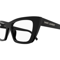 Napoli - Corso Giuseppe Garibaldi 197 - Montatura vista Saint Laurent Donna SL 276 MICA OPT001-BLACK-BLACK-TRANSPARENT51 - SL 276 MICA OPT001-BLACK-BLACK-TRANSPARENT51